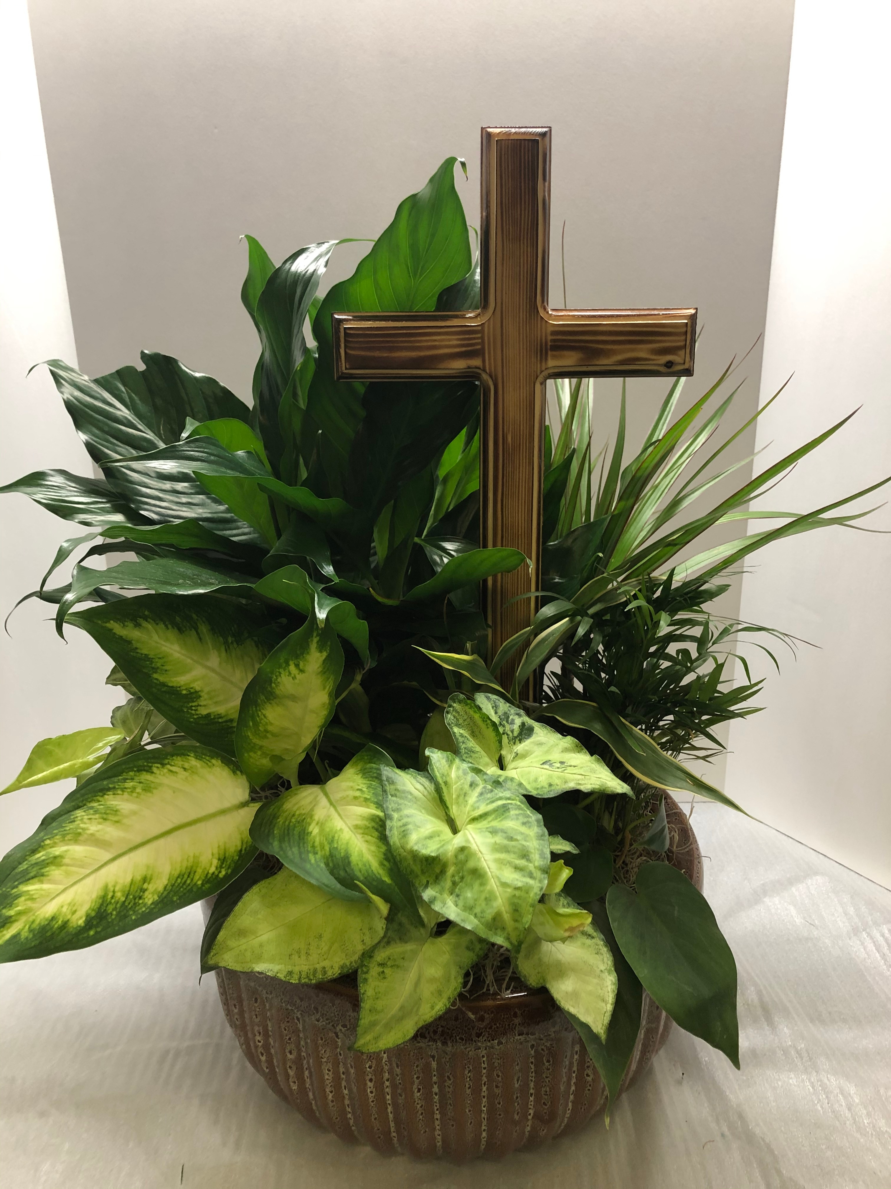 Local Made Torched Treasures Cross